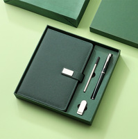 Coffret Cadeau d'Affaires de Luxe en Gros : Carnet en Similicuir, Stylo, Bouteille, Reliure Piquée, Logo Personnalisé, Promotionnel