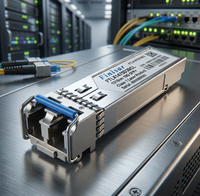 Modul Transceiver Serat Optik Finisar Original FTLX8574D3BCL 10G dengan VCSEL 850nm 10GBASE-SR MMF 300m Jaringan LAN Berkabel