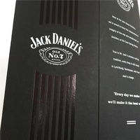 Boîte d'emballage pour bouteille de vin rectangulaire longue OEM, boîte en carton ondulé personnalisée imprimée