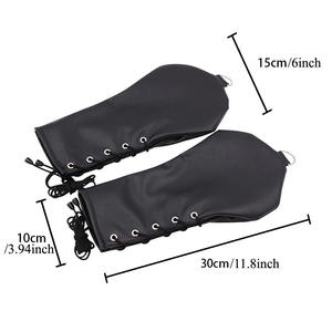 Gants de poing BDSM avec serrure SM Bondage Sex Toy gants érotiques contraintes extrêmes pattes de chien pour hommes femmes - Product Image 2