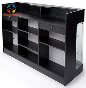 <span class=keywords><strong>Comptoir</strong></span> de <span class=keywords><strong>caisse</strong></span> en bois et verre pour magasin de vente en gros et au détail - Product Image 2