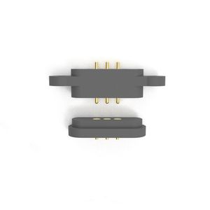 <span class=keywords><strong>3</strong></span>-контактный высокотоковый Магнитный контактный разъем с поляризованной направляющей-для портов зарядки аккумулятора дрона/БПЛА, позолоченные контакты - Product Image 2