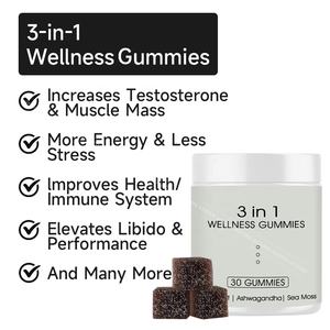 ACORN energi dukungan kesehatan imun Gummy suplemen 3 in 1 kebugaran Gummies dengan Himalaya Resin Shilajit - Product Image 3