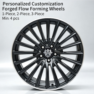 Jantes de remplacement Flowtone Wheels 19 pouces, face usinée, multi-rayons, 5x112 PCD, CB66.6, ET <span class=keywords><strong>45</strong></span>, jantes en alliage pour Benz AMG Maybach - Product Image 2