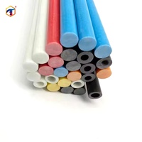 Barre en PRV haute résistance, barre en fibre de verre, barre solide en GRP pour applications industrielles et de construction