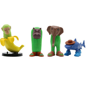 HY nuevo tutú Sahur montaña mar Jing estatuilla hecha a mano, zapato tiburón estatuilla adornos divertido PVC muñeca juguete para regalo - Product Image 3