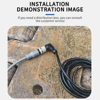 Connecteur de capteur circulaire M12 en gros IP65/IP66 étanche 3 broches mâle femelle BNC prises métalliques 4P cuivre contrats alimentation