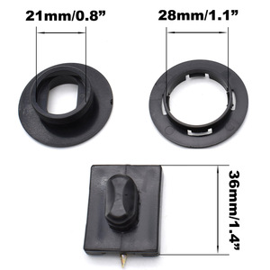 Car Floor Mat Fixing Buckle Cross Lock Swivel <b>Nylon</b> Anti <b>Slip</b> Bottom Clip With Pin For Car Floor Liner - Product Image 5