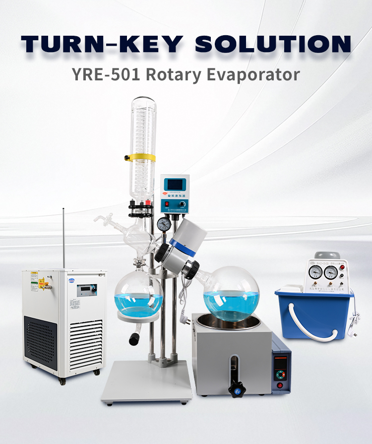 rotovap with chiller and vacuum