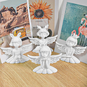 3D Cute Girl Design Angel <strong>Doll</strong> Silicone <strong>Mold</strong> for Cake Decorating Aromatherapy Candles Home Decals - Product Image 4