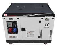 Nouveau modèle de générateur diesel silencieux refroidi par air triphasé 18KW YH23000SE3 12V portable - Prix
