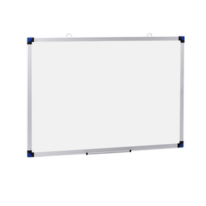 Lavagna a doppia faccia e lavagna per insegnante di scuola 12x18 pollici con telaio in alluminio magnetico in acciaio zinco <span class=keywords><strong>cancellabile</strong></span> a secco - Product Image 1