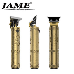 Cortadora de pelo eléctrica Jame, recargable, 10W, recortadora profesional para peluquero con accesorios para corte y peinado de hombres - Product Image 4