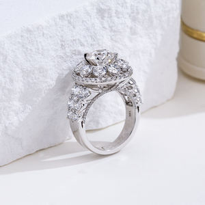 Bague en diamant 14 carats pour femmes Messi Jewelry MSR-2043 - Product Image 2