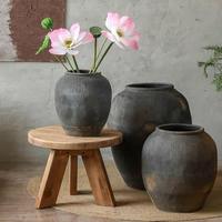 Pot Bunga Terakota Gaya Vintage Rustic Terbaru, Pot Keramik untuk Tanaman Bunga di Rumah, Taman, Balkon
