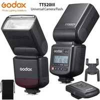 Flash Appareil Photo Godox TT520 III TT520III Amélioré avec Déclencheur Flash RT-16 (Modèle Précédent TT520 II TT520II)