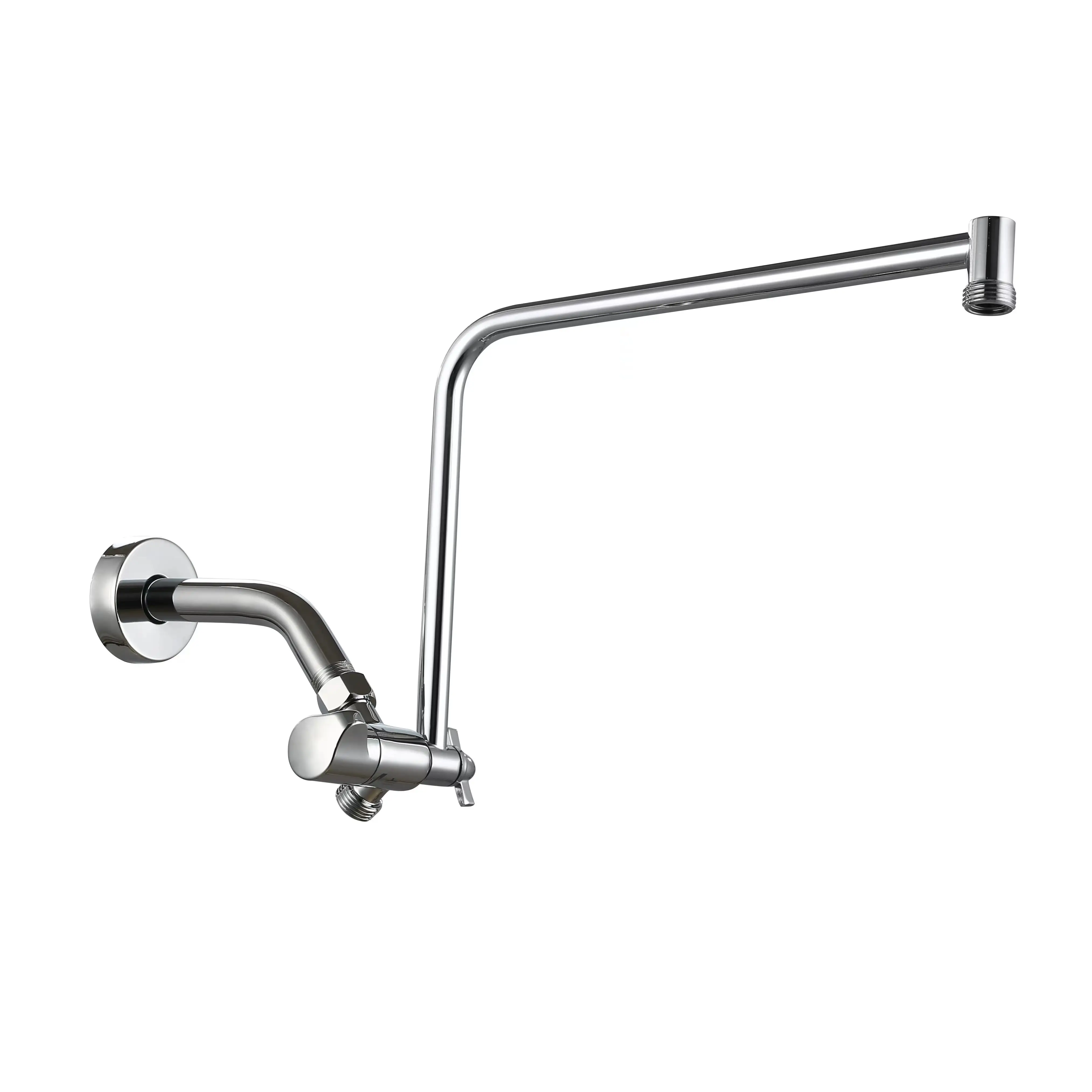 Desviador de 3 vías de latón macizo de conexión Universal, brazo de baño, ángulo ajustable, brazo de ducha Flexible extensible antifugas