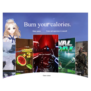 Macchina <span class=keywords><strong>da</strong></span> Ballo VR per Adulti, Attrezzatura <span class=keywords><strong>da</strong></span> Gioco Arcade con Sensore di Movimento Duale per <span class=keywords><strong>2</strong></span> <span class=keywords><strong>Persone</strong></span>, Hardware per Sale <span class=keywords><strong>Giochi</strong></span> - Product Image 3