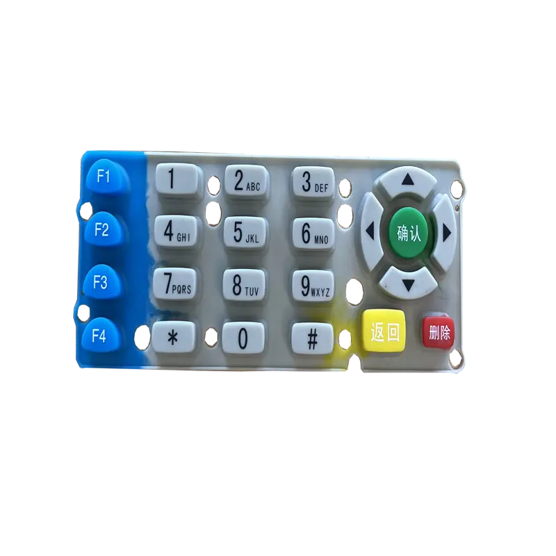 Customized Rubber Button Keypads For Calculator Toy POS Machine Remote Control Silicone Button Rubber Keypad
