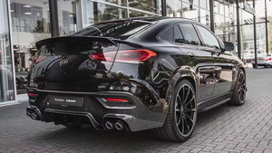 Nouveau kit carrosserie style B en fibre de carbone pour Mercedes GLE Coupé W167 C167 : lèvre avant, diffuseur, spoiler, extension d'aile et aileron de capot - Product Image 6