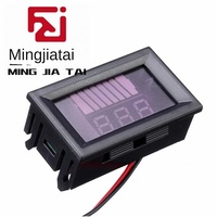 Medidor de Batería para Vehículos Eléctricos, Impermeable, Digital, con Pantalla LED, para Baterías de Plomo-Ácido y Litio, Modelo MJT, 12V 24V 36V 48V 60V 72V 84V