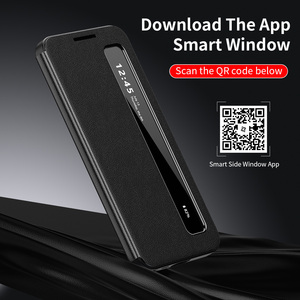 Funda de Cuero PU con Ventana Inteligente S-View y Función Auto Wake/Sleep para <span class=keywords><strong>Samsung</strong></span> <span class=keywords><strong>Galaxy</strong></span> S26 S25 S24 S23 Plus Z Fold 7/6/5/4 - Product Image 3