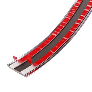 Chống va chạm cạnh bảo vệ Chrome bạc dán khuôn cắt cho phổ cửa xe và cửa sổ bội con dấu Băng - Product Image 3
