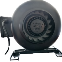 AC Mini 100มิลลิเมตร315มิลลิเมตร8นิ้ว Axial Inline Duct พัดลมแบบแรงเหวี่ยง