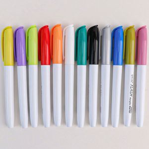 Venta Directa de Fábrica, Juego de Marcadores Acrílicos de 12 Colores con Punta de 4MM, Tinta Permanente para Tela, Graffiti y Dibujo - Product Image 2
