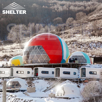 Tentes sphériques, dômes géodésiques, hôtels géodésiques, tentes igloo pour le désert, tentes de camping, maisons dômes géodésiques de luxe, tentes de glamping