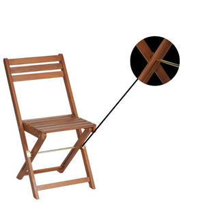 Juego de Bistró Plegable de Madera de 3 Piezas, Ideal para la Playa, el Porche, el Jardín, el Patio Trasero, Muebles de Jardín con Madera de Acacia - Product Image 4