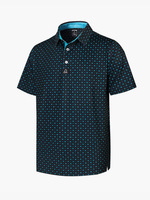 Impression de logo personnalisé ODM Golf pour chemise |   Haut de tennis pour homme en patchwork color block |   Séchage rapide, antibactérien, coupe ample, performance optimale