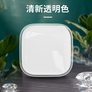 Funda para auriculares Oppo Enco W51, carcasa transparente y suave, protección anticaída para auriculares inalámbricos con Bluetooth - Product Image 1