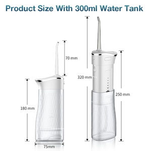 Irrigador Dental Portátil Recargable de 200 ml con Diseño Personalizado, Limpiador Bucal Inalámbrico - Product Image 3