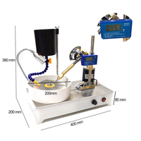 Kinway 6 pouces Lapidaire Machine Gem Facetting Machine Digital Meter Gem Facetting Machine Jewelry Polisher Jade Flat Grinder