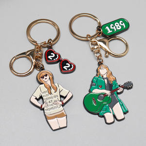 Collier en alliage de zinc et pendentif porte-clés tendance personnalisé, style groupe de punk rock heavy metal euro-américain, pour le commerce transfrontalier - Product Image 4