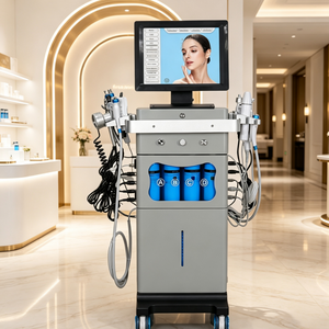Máquina Facial Multifunción de Oxígeno con Pantalla Táctil y Múltiples Cabezales para Rejuvenecimiento y Blanqueamiento de la Piel - Product Image 1