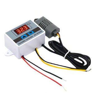 XH-W3005 W3005 DC12V 24V AC110V-220V Digital husometro controllo umidità Controller Switchmidity <span class=keywords><strong>Hyg</strong></span> 0 ~ 99% RH con sensore di umidità - Product Image 1