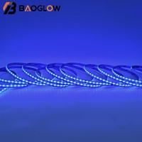 Installation facile, bande LED COB numérique RGB 24V 8mm PCB 10W/M 360LED/M, noyau en cuivre, éclairage dimmable, salon