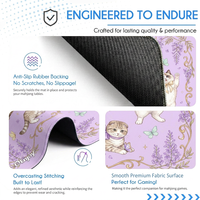 Tapis de Mahjong Violet en Néoprène Caoutchouc 33 Pouces Inodore Antidérapant Design Personnalisé Tapis de Table Vente Directe Usine Expédition DDP USA Haute Qualité