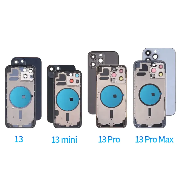 Carcasa trasera para iPhone X, XR, XS Max a 13 Pro, iPhone 6, 7, 8, X, XR, XS, 11, 12, 13, 14