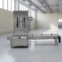 Machine de remplissage semi-automatique de liquides pour boissons, désinfectant pour les mains, alcool, huile, eau, avec pesage, capacité 25 kg, distributeur de liquides par pesage