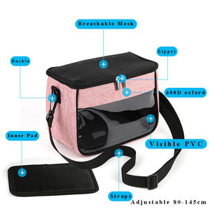 2026 नई दृश्यक विंडो बिल्ली यात्रा वाहक बैग चूहों के लिए पालतू बैग जेरबिल्स हेडोग छोटे जानवरों का बैग - Product Image 2