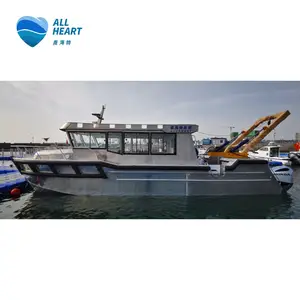 판매를 위한 모터를 가진 중국 제조자 Catamaran 11.6m/38 피트 오두막 알루미늄 Workboat