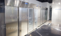 Congélateur-réfrigérateur sous comptoir en acier inoxydable 201 certifié ETL pour usage commercial en restaurant