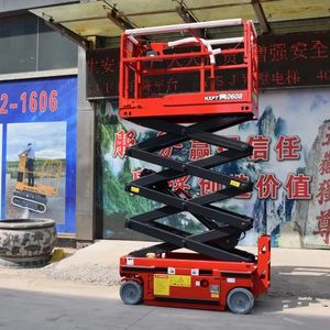 Gunting listrik penggerak sendiri Mini, <span class=keywords><strong>Lift</strong></span> mobil pintar 6 meter, persetujuan CE menampilkan pompa, inti Gearbox gir Motor mesin - Product Image 1