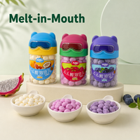 Aimo kant-en-klare knapperige zoete biscuits – smelten in de mond. Meerdere fruit smaken. 14 gram. Verpakkingsdozen.