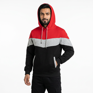 Men's Sports Casual <b>Jacket</b> Spring Autumn Hoodie Zipper Multi-Pockets Long-Sleeved Anti-Wrinkle Knitted Loose Outdoor hoodies - Product Image 1