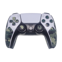 Split Design Joystick anti-dérapant absorbant la sueur poignée anti-dérapante pour PS5 contrôleur support boutons autocollants de protection