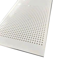 ZSPE Feuille perforée en plastique PVC HDPE personnalisée Plaque perforée en polypropylène PP